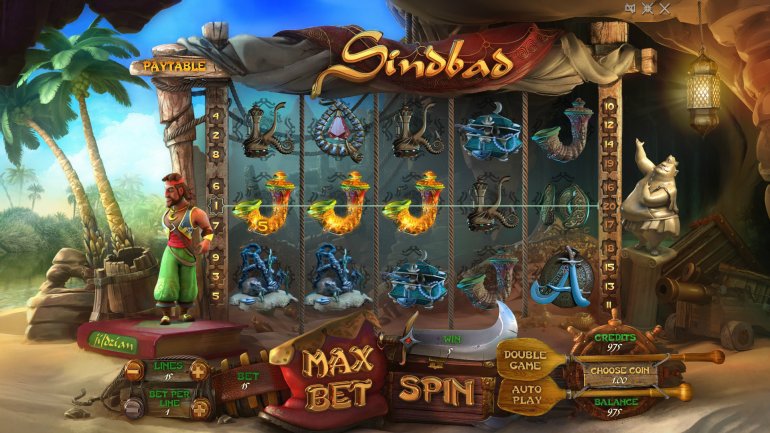 Игровой автомат Sindbad